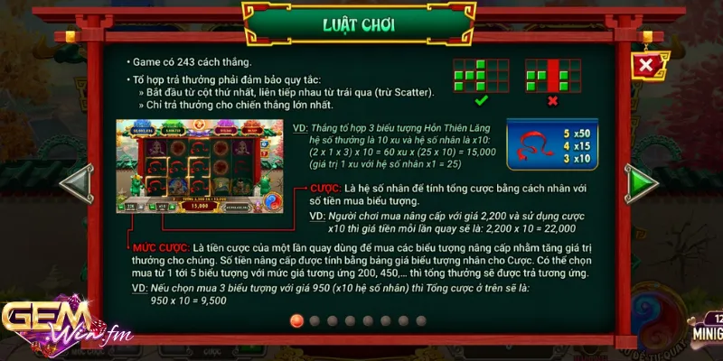 Giao diện slot Natra Gemwin