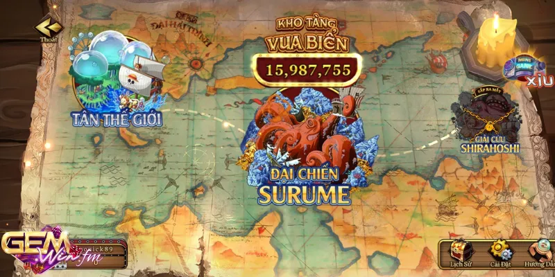 Làm quen Đại Hải Trình Gemwin